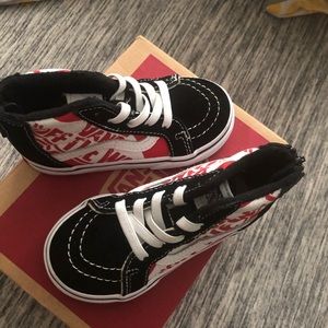 Vans size 7 toddlers